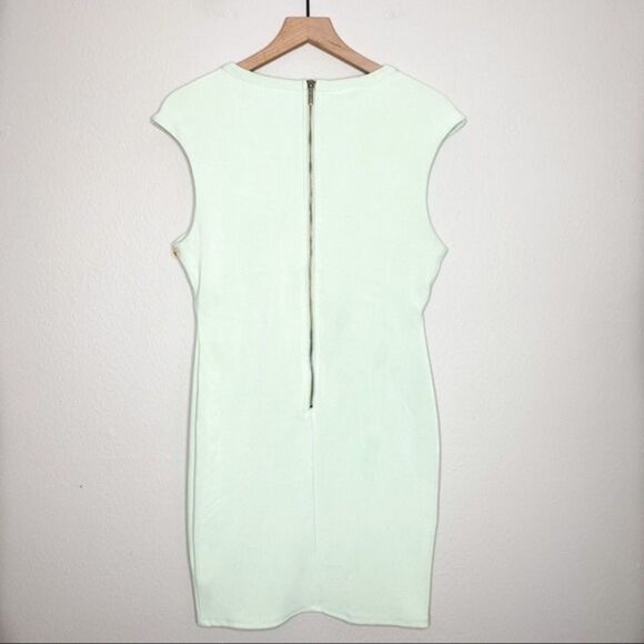 Kardashian Kollection Spearmint Cut Out Body Con Dress‎ - Picture 4 of 8